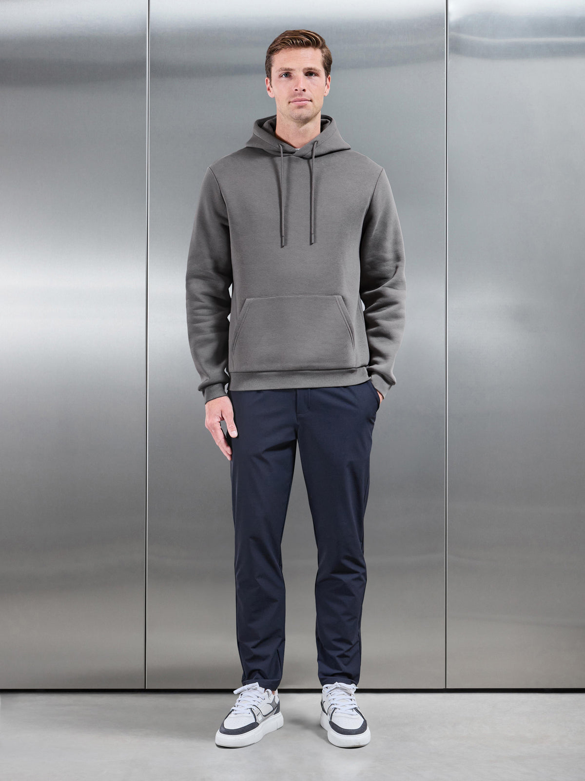 Essential Hoodie in Grey
