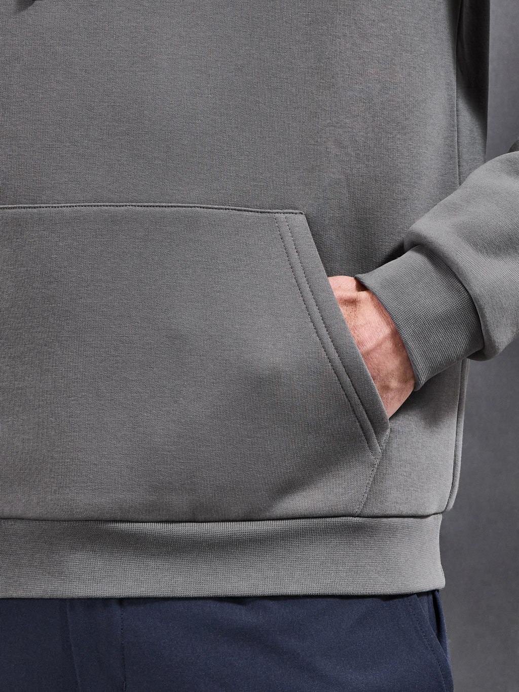 Essential Hoodie in Grey