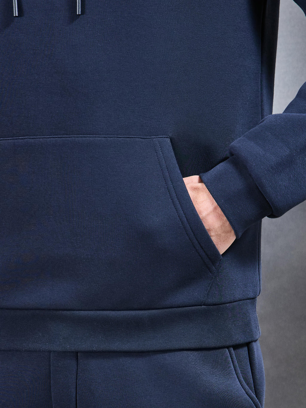 Essential Hoodie in Navy