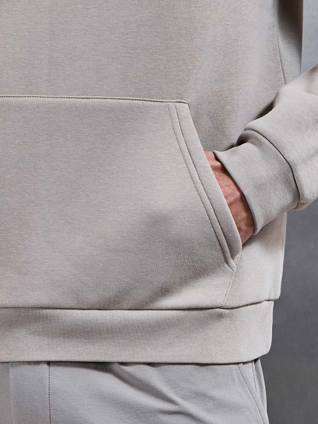Essential Hoodie in Stone