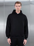 Essential Relaxed Hoodie in Black