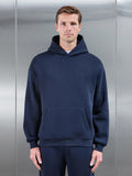 Essential Relaxed Hoodie in Navy