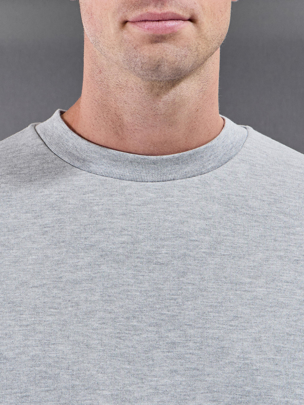 Essential Sweatshirt in Marl Grey