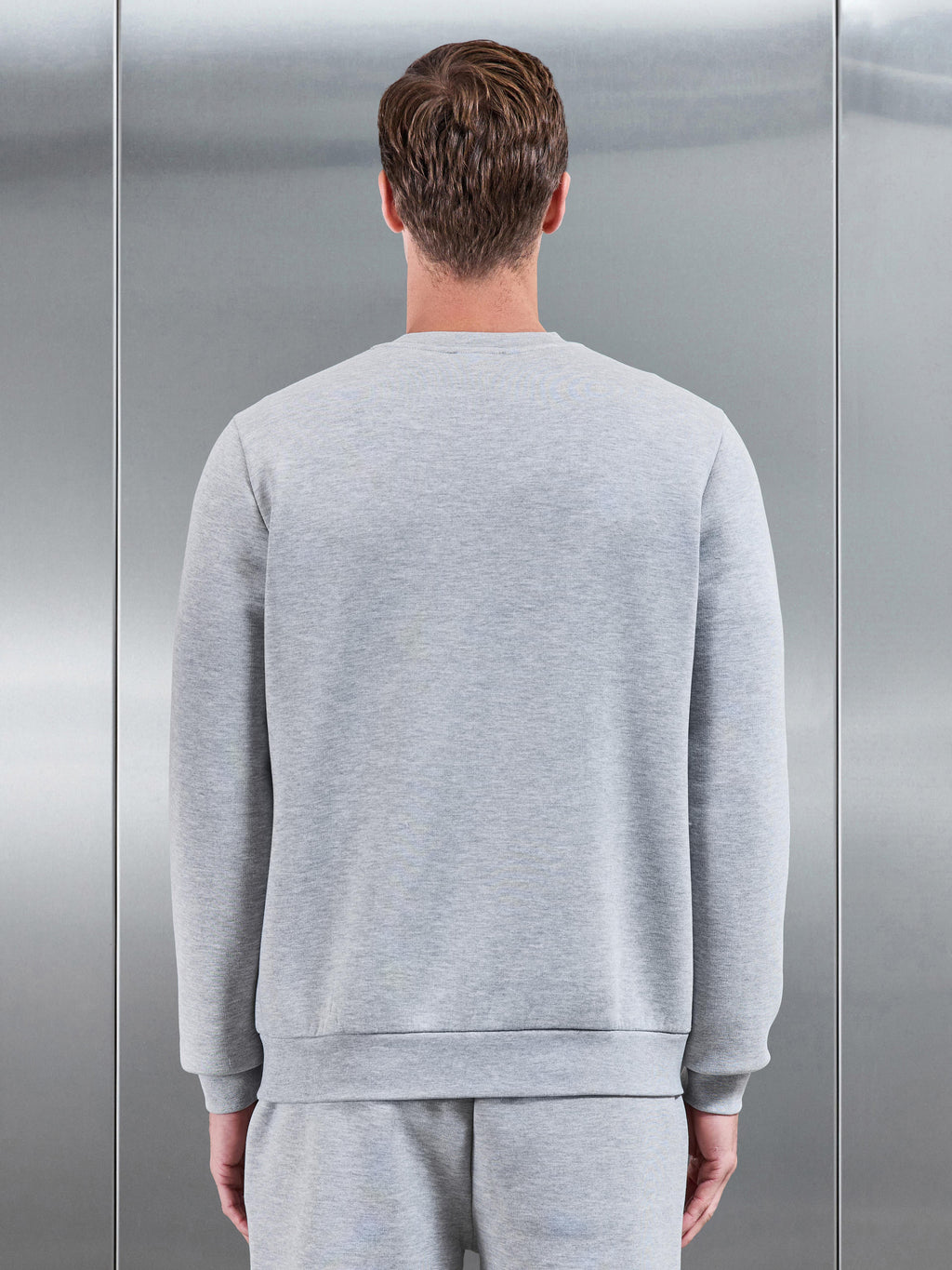 Essential Sweatshirt in Marl Grey