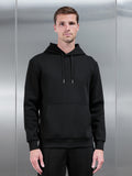 Interlock Jersey Hoodie in Black