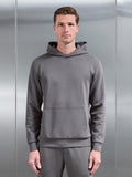 Interlock Jersey Essential Hoodie in Charcoal