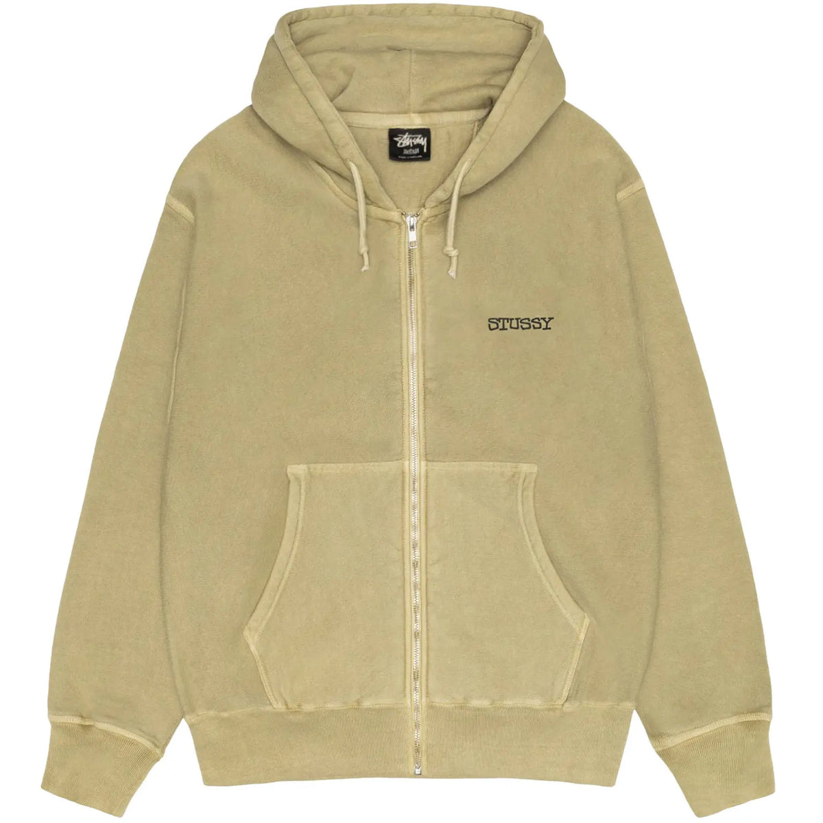 Basic Stussy Pig Dyed Ziphood (Elm)