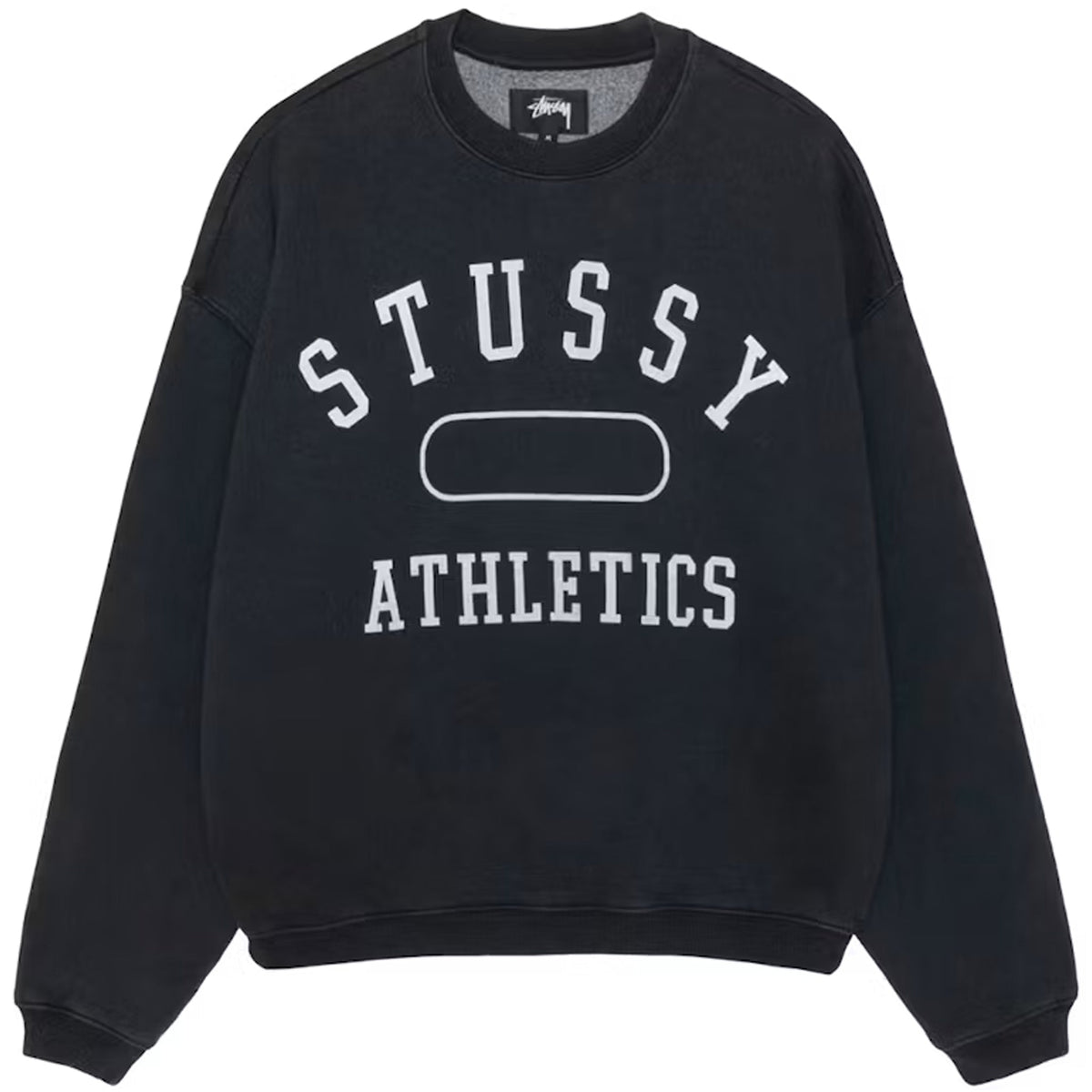 Stussy Athletics Crew (Washed Black)