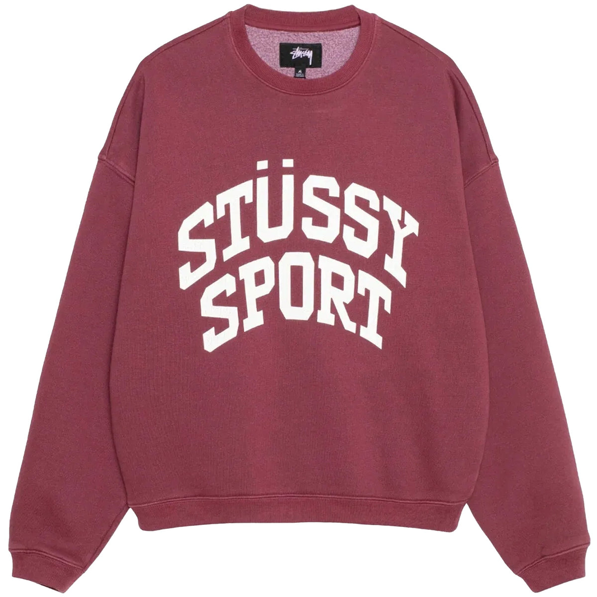 Big Crackle Sport Crew (Burgundy)