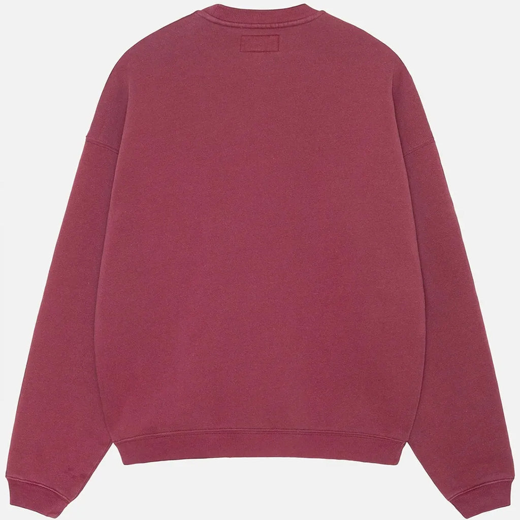 Big Crackle Sport Crew (Burgundy)