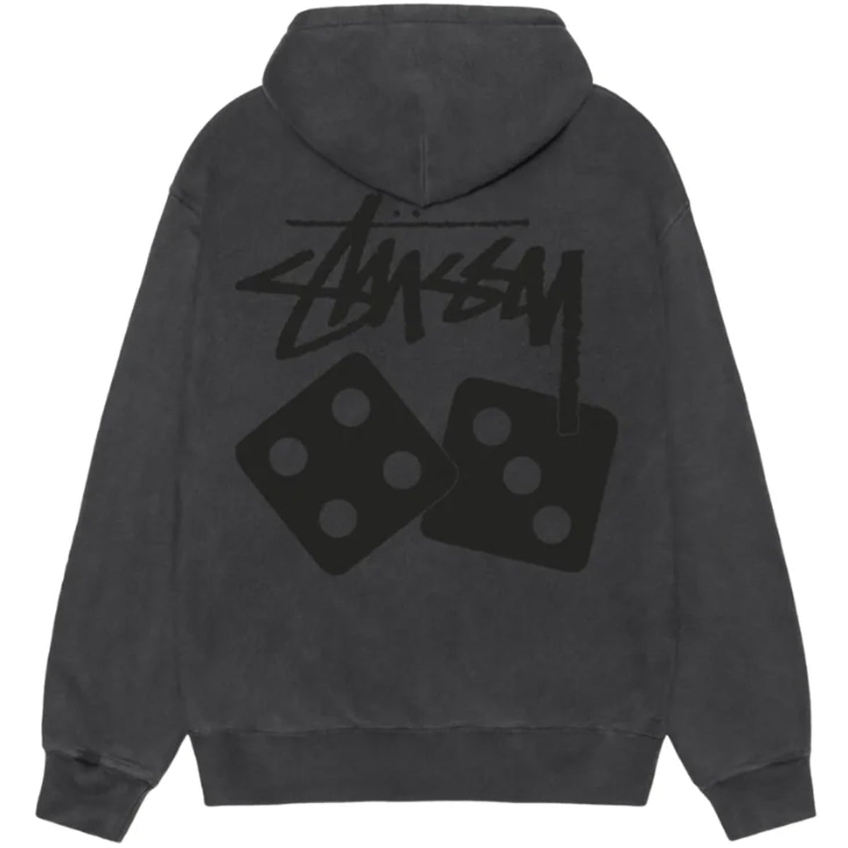 Dice Pig Dyed Hood (Black)
