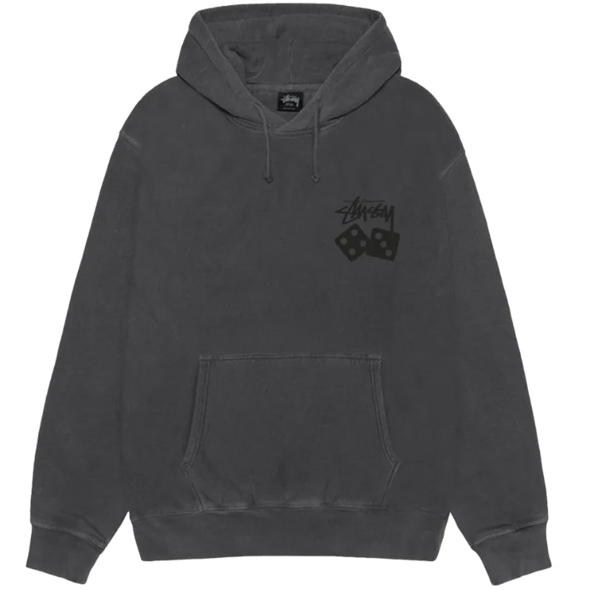 Dice Pig Dyed Hood (Black)